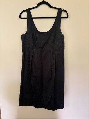 White House Black Market Women's Size 10 Dress Sleeveless Black Cheetah Print